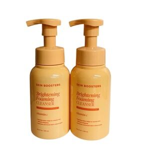 2-Pack Skin Boosters ~ Brightening Foaming Cleanser with Vitamin C 10.4 fl oz